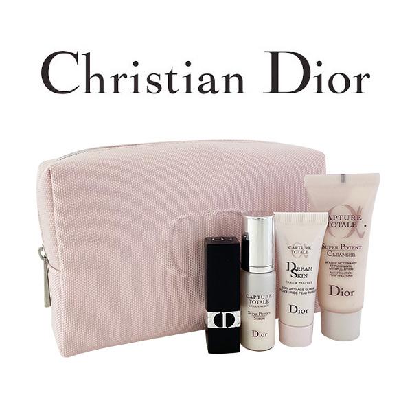 最新入荷】 Christian Dior☆コスメバック&コスメ4点セット - メイク 