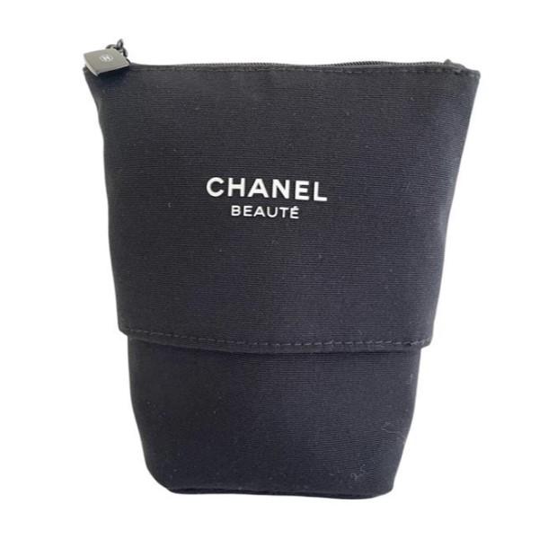 CHANEL 並行輸入品 シャネル ブラック ポーチ (ノベルティ