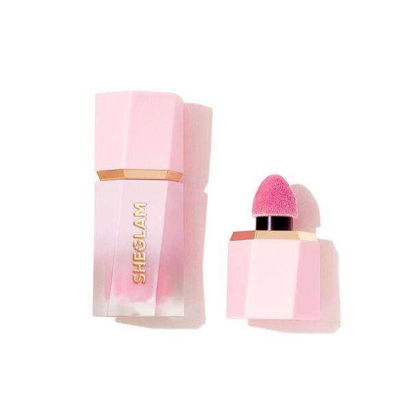 SHEGLAM シーグラム カラーブルーム リキッドブラッシュ（ペタルトーク）チーク＆リップカラー