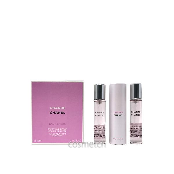 シャネル チャンス オータンドゥル ツイスト&スプレー EDT 20ml×3本