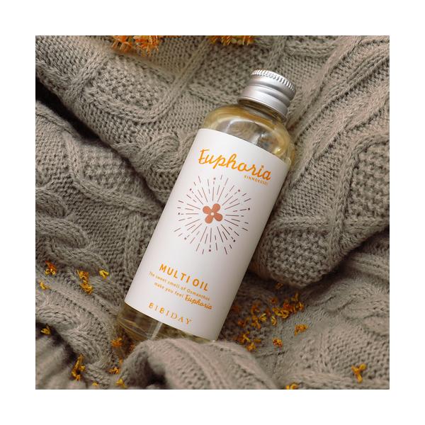 BIBIDAY Euphoria キンモクセイ マルチオイル 100ml （ヘアオイル・ボディオイル）* 金木犀 スタイリング 濡れ髪
