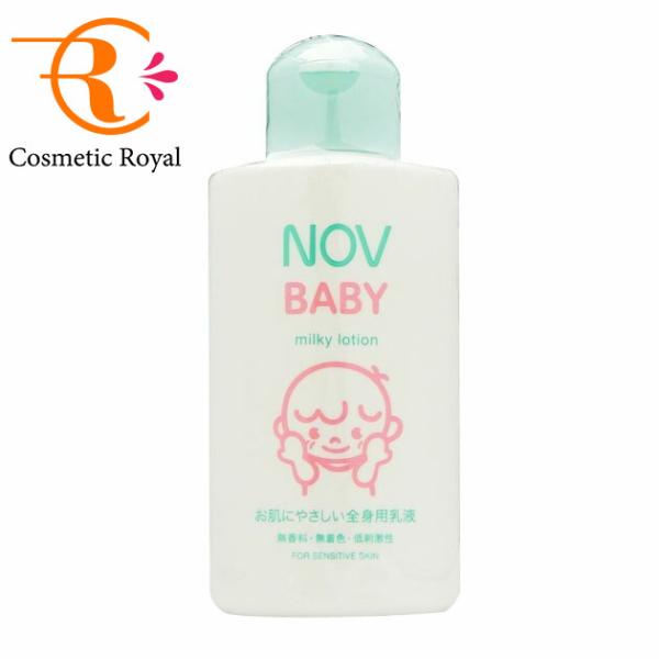 ＜全身用乳液＞ノブベビーシリーズは、0歳から使える低刺激性のベビー用スキンケアです。（0歳からのスキンケア：生後1ヵ月目から2歳の赤ちゃんを対象とした使用試験をおこなっています。）敏感な赤ちゃんのお肌にうるおいを与え、やさしくまもる低刺激性...
