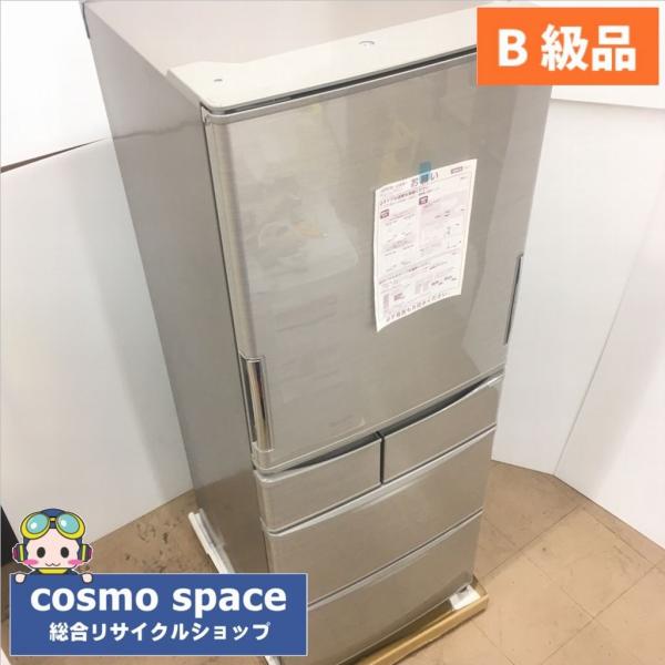 SHARP（シャープ） 中古 アウトレットB級品430L 5ドア冷蔵庫 SJ-XW44B