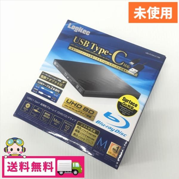 外付けハードディスク・ドライブ LBD-PVA6UCVBK ロジテック 中古 未開封未使用 外付けブルーレイドライブ USB3.0 LBD
