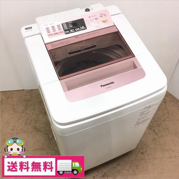 パナソニック　8.0㎏全自動洗濯機　NA-FA80H1　2014年製 Panasonic（パナソニック） 中古 8.0kg 簡易乾燥機能付 全自動洗濯機