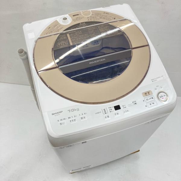 ☆美品 中古★SHARP 7kg 洗濯機【ES-SH7C-N】FDJ8 ☆美品 中古☆SHARP 7kg 洗濯機【ES-SH7C-N】FDJ8 - メルカリ