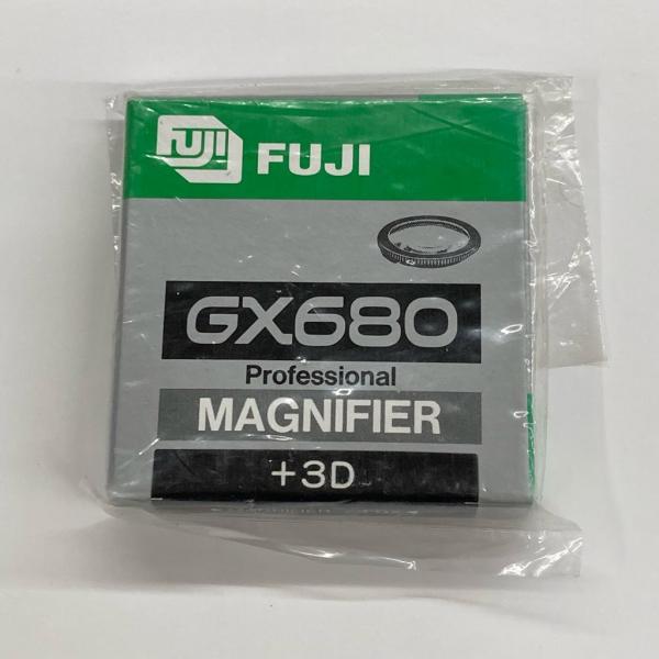 富士フイルムGX680用視度調節レンズ +3D FUJIFILM（フジフイルム） 中古 未使用 富士フイルム 視度調節レンズ +
