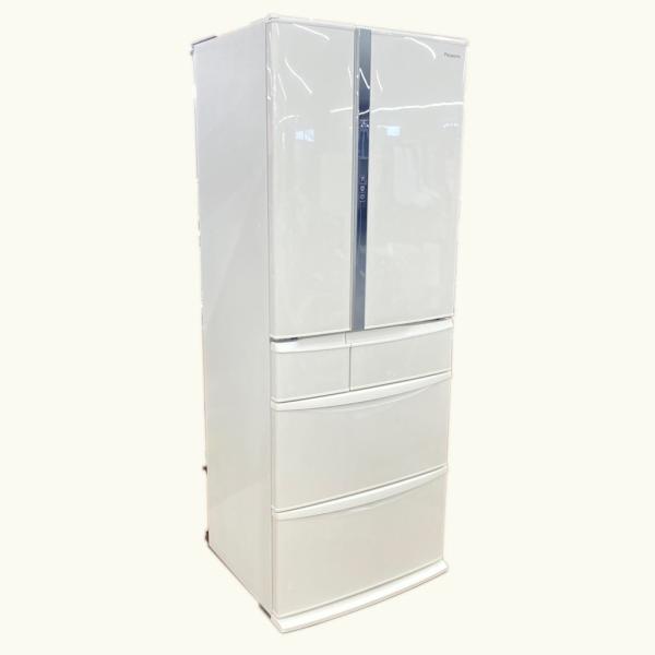 Panasonic 6ドア冷蔵庫 自動製氷 NR-FVF456-W形 2020年製 451L