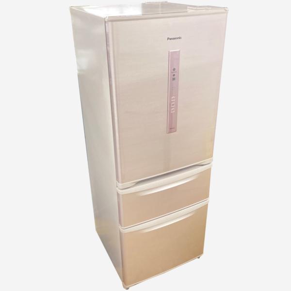 中古 近郊送料格安321L 3ドア冷蔵庫 エコナビ 右開き NR-C32DM-P 2015  