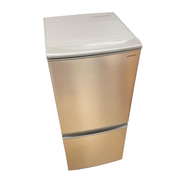 SHARP 中古 137L つけかえどっちもドア 2ドア冷蔵庫 シャープ SJ-D14E