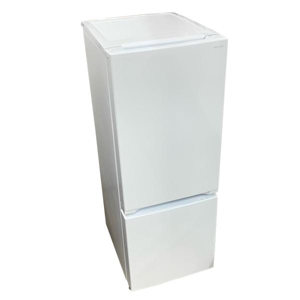 中古 156L 2ドア冷蔵庫 自動霜取りファン式 ワールプールジャパン（ヤマダ電機） YRZ-F15LW 2024年製 ホワイト 一人暮らし 単身用