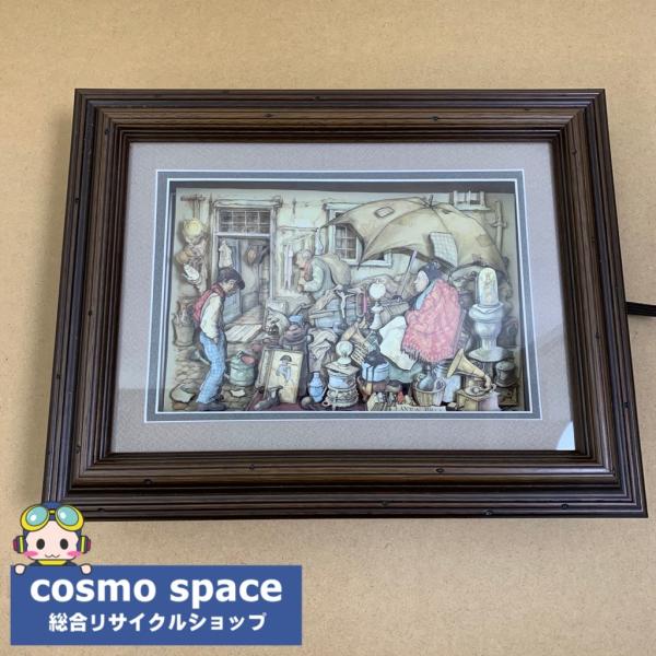 中古美品 □ANTON PIECK アントンピック シャドーボックス 3D立体画