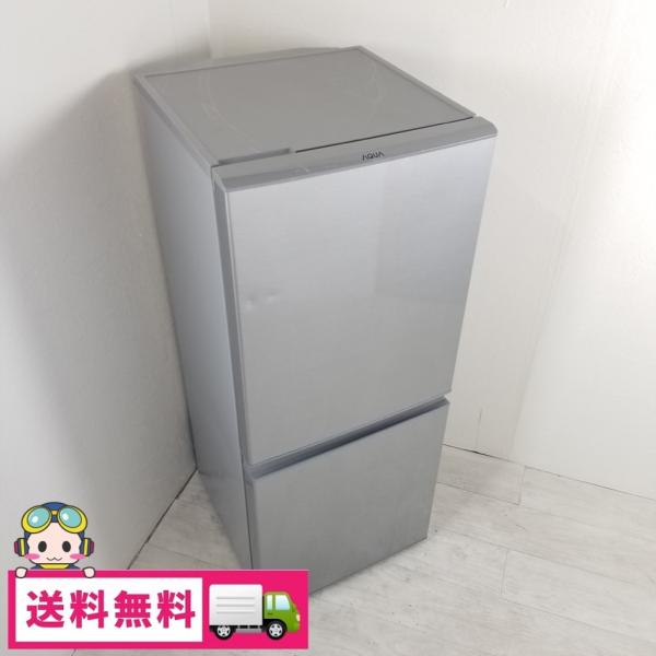 AQUA（アクア） 中古 126L スタイリッシュ 2ドア冷蔵庫 AQR-13H-S 2019