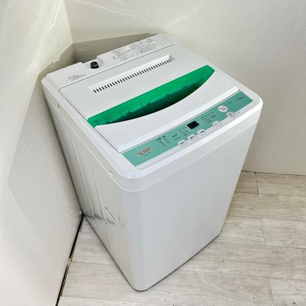 【送料無料・設置無料サービス有り】洗濯機 2019年製 YAMADASELECT YWM-T70G1 中古 中古 送風乾燥機能 全自動洗濯機 ヤマダ電機 7.0kg YWM-T70G1 2019年