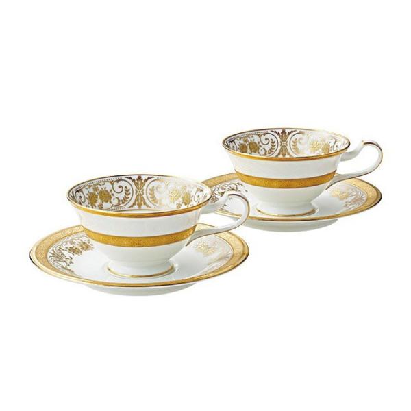 愛用 Noritake カップ ソーサー マルチ 2ｍｌ ジョージアンパレス ティー コーヒー碗皿ペア P 4858 Un キッチン用品 食器 調理器具 食器 カトラリー グラス U2mall B01n6uatq5