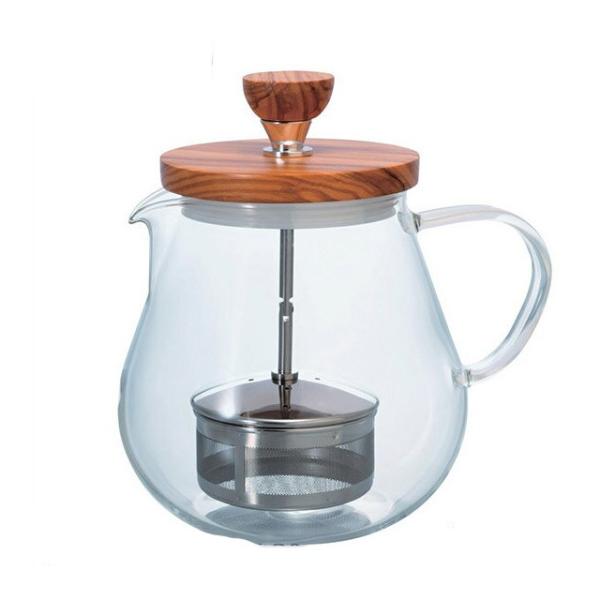 �e�B�I�[���E�E�b�h 700ml 2�� Olivewoodseries HARIO �n���I (TEO-70-OV)�L�b�`���A�䏊�p�i
