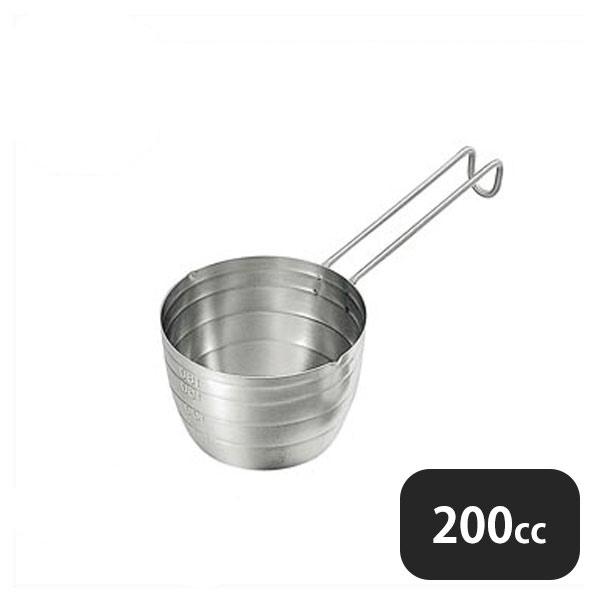 カンダ 18-8 IKD抗菌 湯煎計量カップ 200cc（036270）07-0189-1101