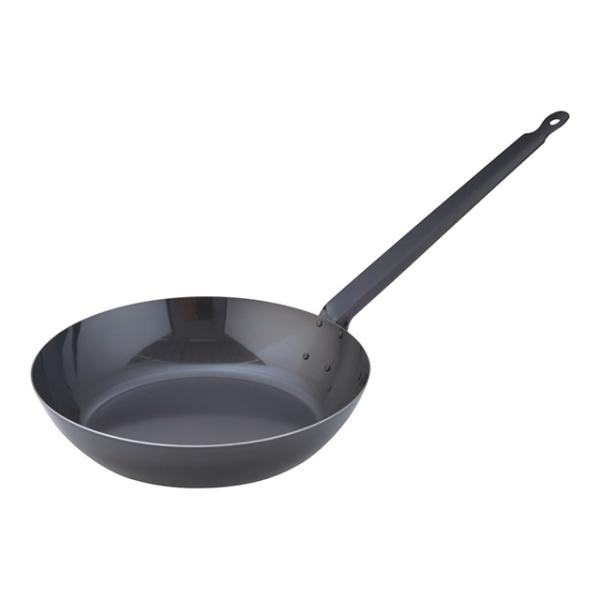 SA 鉄黒皮厚板フライパン 36cm（AHL20036）1-0091-0411 キッチン、台所