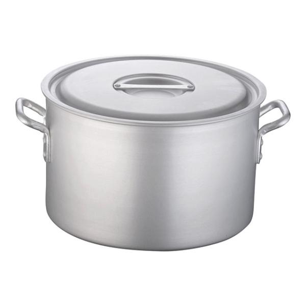 半寸胴鍋 アルミニウム アルマイト加工 目盛付 TKG 36cm（AHV6236）1