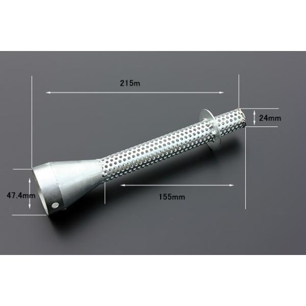 50.8mm スリップオン サイレンサー RPM アルミ製 新品 高品