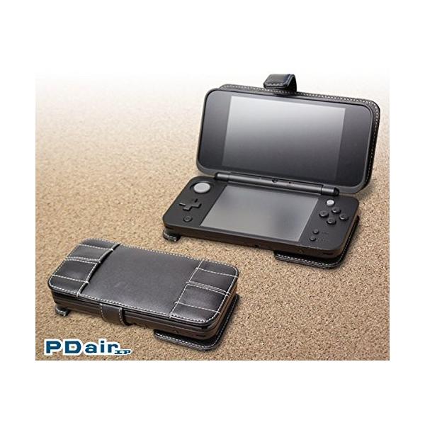 Pdair レザーケース For Newニンテンドー2ds Ll 横開きタイプ ホワイト Palcnewn2dsllb Wh Sagaretxe Net
