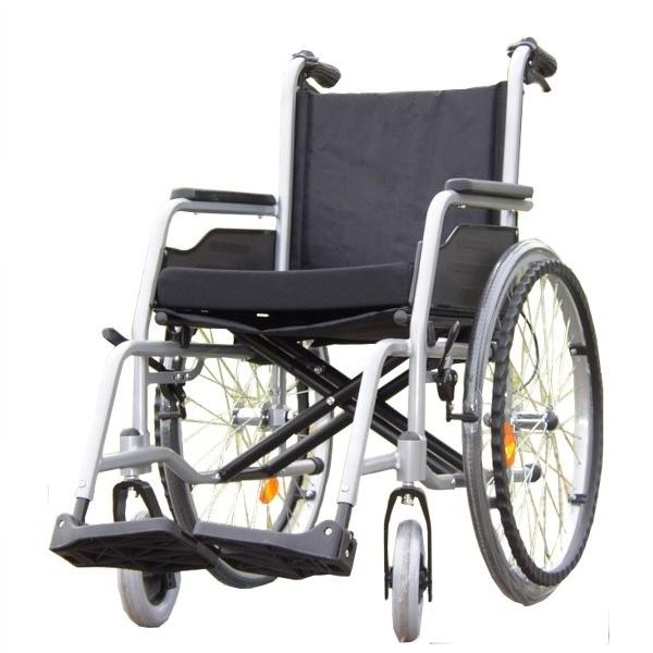 頑丈車椅子(耐荷重130kg) (車椅子/車いす/車イス）折りたたみ車椅子