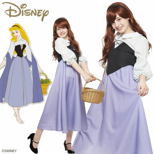 Disney オーロラ姫 コスプレ 町娘バージョン コスチューム 衣装 仮装 ハロウィン シール 大人用 眠れる森の美女 ディズニー Buyee 日本代购平台 产品购物网站大全 Buyee一站式代购 Bot Online