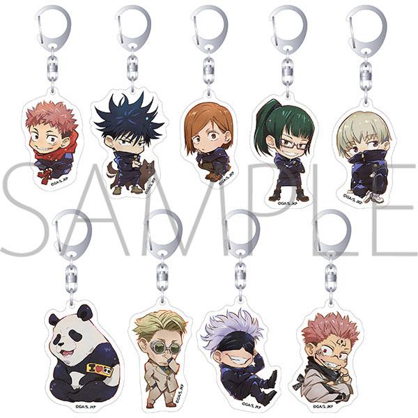 呪術廻戦 グッズ 公式 アクリルキーホルダーコレクション 9個セット ムービック A Jjtakc コスプレ アニメショップallcam 通販 Yahoo ショッピング