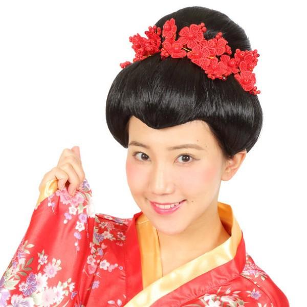 カツランド 日本髪 和風 着物 黒柳徹子 小梅太夫 コスプレ 男女兼用 モノマネ カツラ ウィッグ 面白い お笑い C Nhk コスプレ アニメショップallcam 通販 Yahoo ショッピング