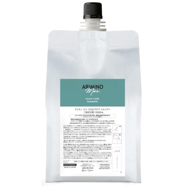 取り寄せ品 アリミノ arimino アリミノメン arimino Men スカルプケア シャンプー アロマティック・シトラスの香り 1000ml 詰め替え用 単品 4901275032351