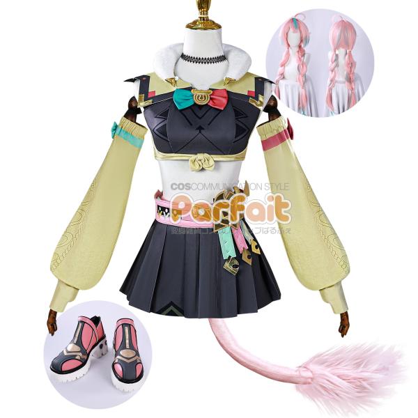 新品コスプレ衣装 原神／ヴァレサ（ウィッグ・靴追加可能！）完コス可能！
