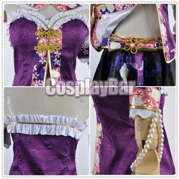チャイナドレス編 衣装 風 チャイナドレス風 ラブライブ 東條希 コスプレ のんたん 風 Cosplaybar 覚醒後 衣装 覚醒後