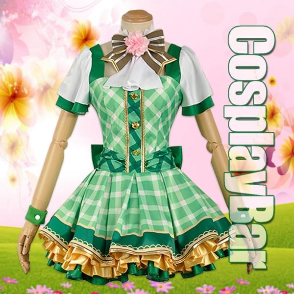 ラブライブ 小泉花陽 コスプレ衣装 フラワーブーケ編 覚醒後 ワンピース こいずみ はなよ かよちん Sr M S ミューズ スクフェス コスチューム Cosplaybar 通販 Yahoo ショッピング