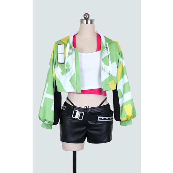 #コンパス 戦闘摂理解析システム チーちゃん 髪飾り＆手袋＆ニーハイ付き コスプレ衣装 [6117] cosplaydonya_10003671