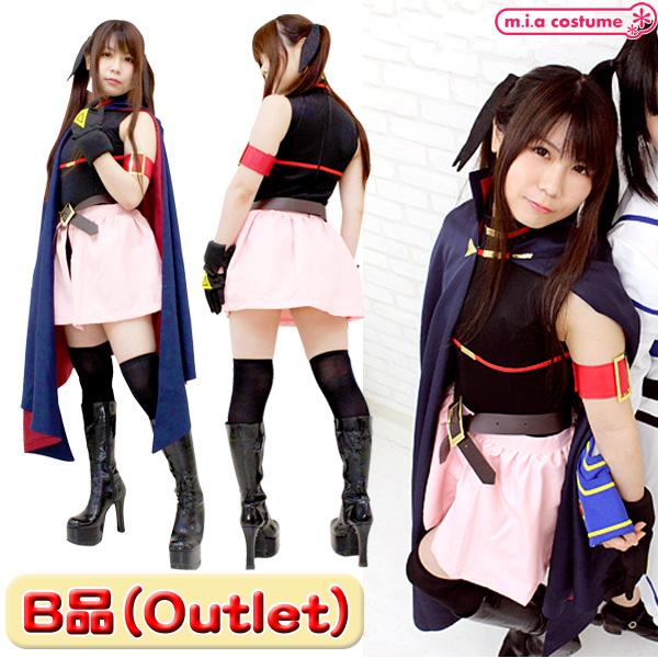 1151B★MB【送料無料・即納】B品 もう1人の魔法少女風バリアジャケット サイズ：M/BIG 魔法少女リリカルなのは フェイト テスタロッサ コスプレ コスチューム