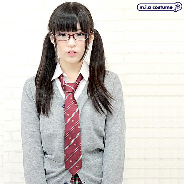 1216c 送料無料 即納 制服 スクールネクタイ単品 紋章 色 エンジ サイズ フリー コスチューム コスプレ Ny3034re コスプレ通販のコスモード 通販 Yahoo ショッピング