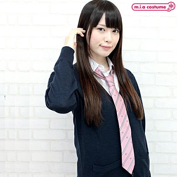 ピンク地に紋章入りのネクタイができましたｖｖどんな制服にも似合う柄ネクタイですよ☆リボンに飽きたらネクタイがオススメです！リボン ネクタイ 制服 女子高生 コスプレ 誕生日 プレゼント用 ホワイトデー バレンタインデー 文化祭 学園祭 イベ...