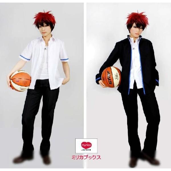 黒子のバスケ 誠凛高校 男子制服 リング 衣装 至上 ネックレス付き Milicabooks コスプレ