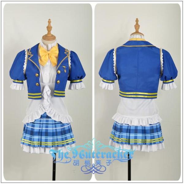 【商品状態】新品未使用品  【サ　イ　ズ】（ご注文後にサイズをご指定下さい）  【素　　　材】ポリエステル生地、綿など       【セット内容】コート、シャツ、スカート、蝶ネクタイ、帽子、グローブ、足飾り【備　　　考】