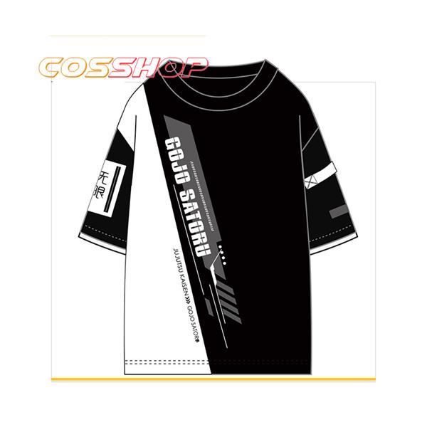 呪術廻戦 グッズ 五条悟 半袖 tシャツ トップス グッズ 男女兼用 コスプレ衣装 コスチューム 演出服 二次会 イベント アニメ 仮装 パーティー