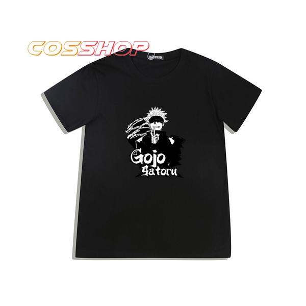 呪術廻戦 グッズ 五条悟 半袖 tシャツ トップス グッズ 男女兼用 コスプレ衣装 コスチューム　演出服 二次会 イベント アニメ 仮装 パーティー