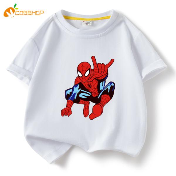 スパイダーマンＴシャツ 子供服 キッズ 半袖 夏用　コットン100％　綿　子ども服2