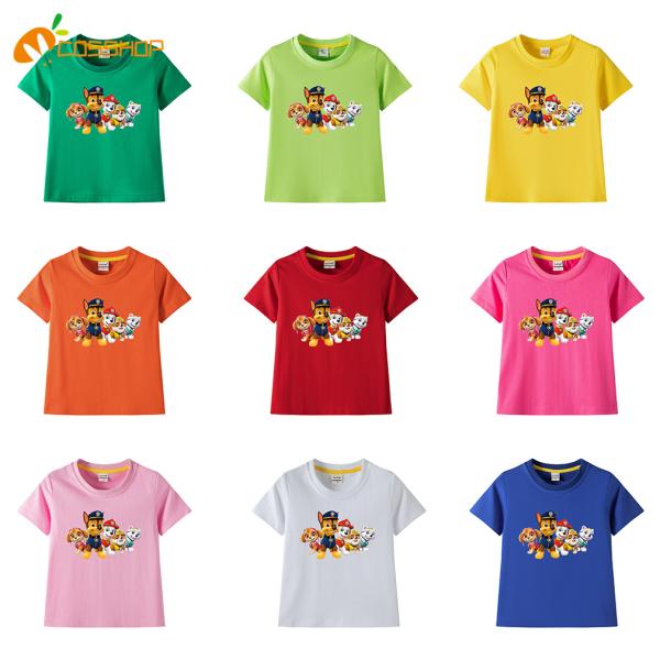 パウ・パトロール  キッズ Ｔシャツ　子供服 キッズ  半袖 夏用　コットン100％　綿　子ども用
