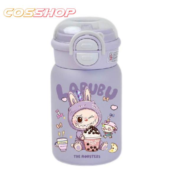ラブブ 水筒 ストロー付き 直飲み ワンタッチ おしゃれ かわいい
