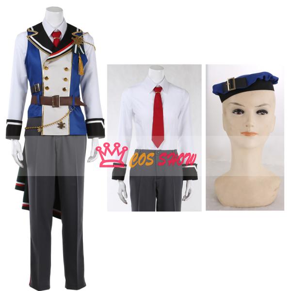 あんスタ Ra*bits × Double Face ポケットに宇宙 天満光 紫之創 仁兎なずな 真白友也 コスプレ衣装 帽子付き オーダーメイド製作可 cosplay 仮装 イベント