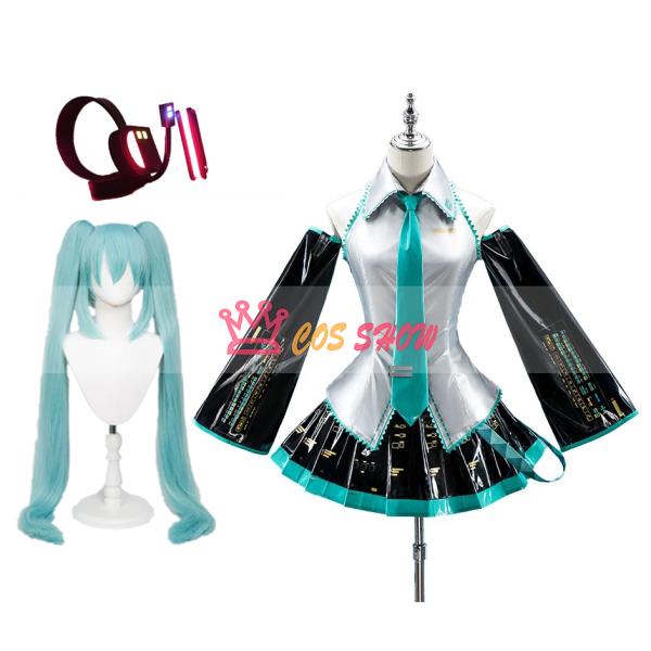 初音ミク エナメル フルセット ウィッグ付き 衣装 Amazon.co.jp: [売店] vocaloid（ボーカロイド）初音ミク 公式