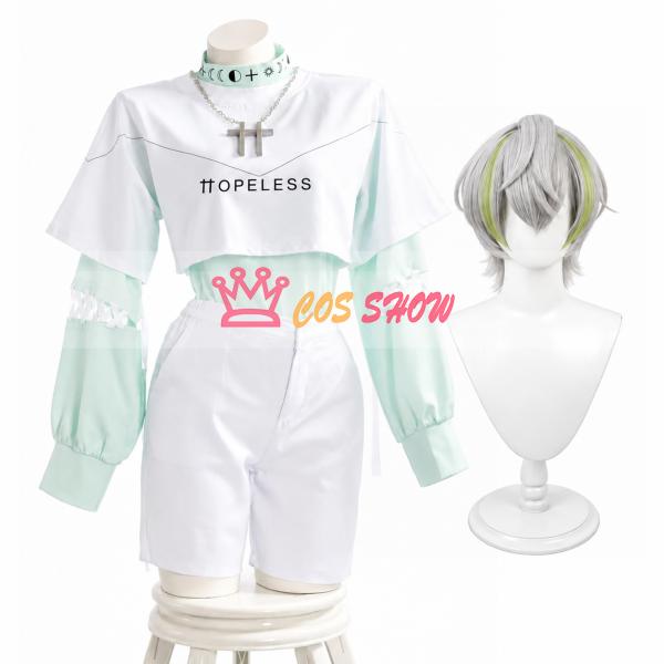 18TRIP エイティーントリップ エイトリ 白光糖衣 コスプレ衣装 ウィッグ追加可能 cosplay 仮装 イベント クリスマス ハロウィン ステージ 文化祭 学園祭