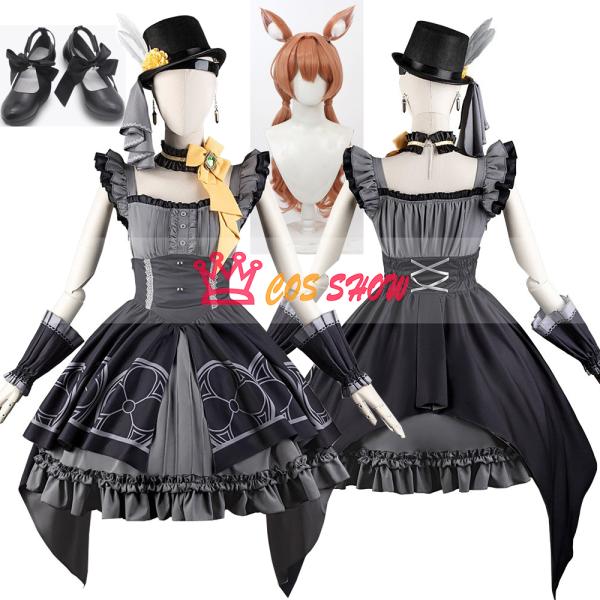 【セット内容】：セット内容は写真の通りすべて含まれています。【素材】：ポリエステル、コットンなど。※靴のサイズ：22.5cm〜29cm　素材：合皮合皮、ゴム等※ウィッグ：専用ネットを無料で差し上げます。　高品質耐熱ファイバー人工毛ですので、...