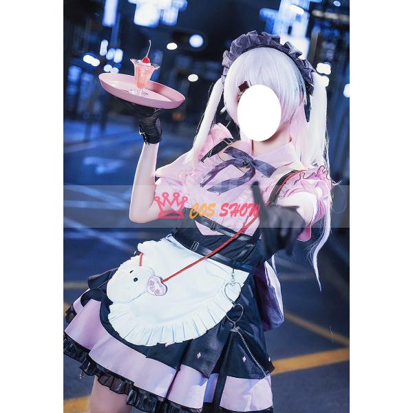 バーチャル Vtuber CafeCutemare かふぇきゅとめあ 戌亥とこ アンジュ・カトリーナ リゼ・ヘルエスタ 笹木咲 椎名唯華 コスプレ衣装 メイド服 イベント 文化祭