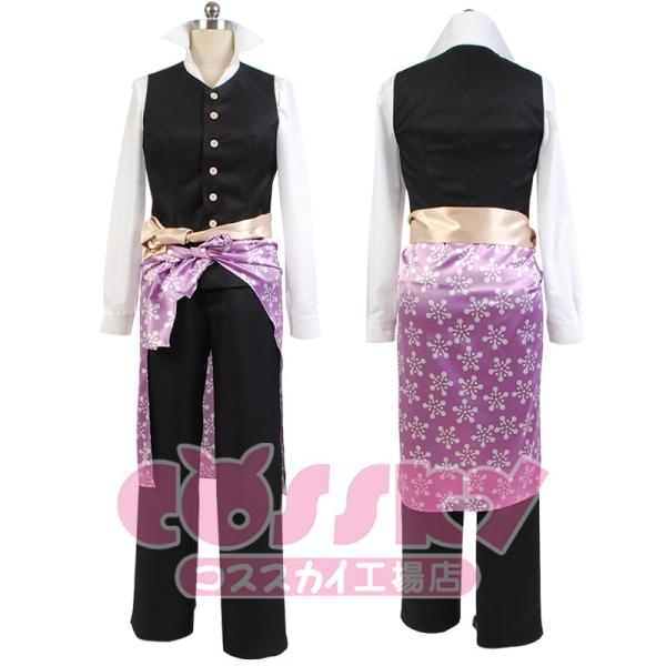 薄桜鬼 コスプレ 薄桜鬼 新選組奇譚 風 藤堂平助 洋装 コスプレ